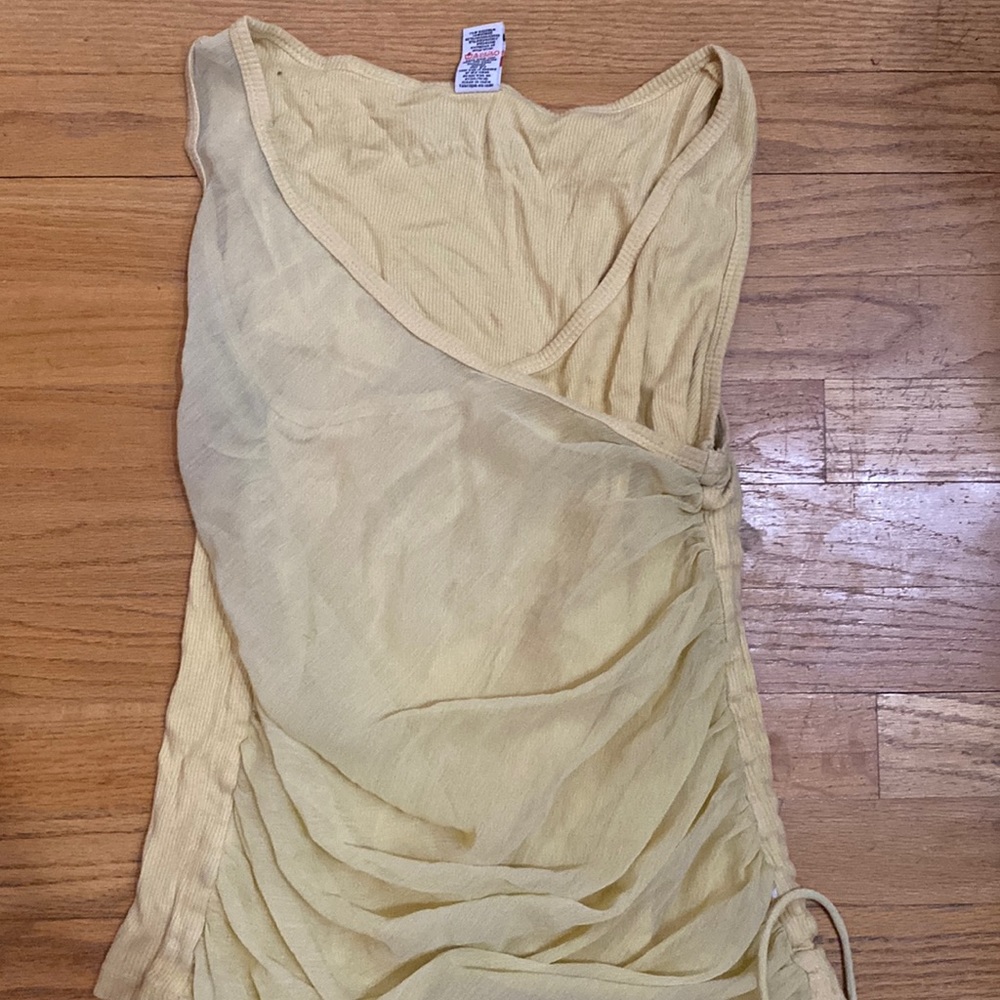 Light yellow tank top